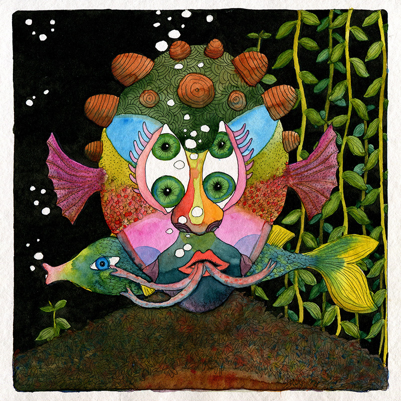 šaty „Podvodní čert”