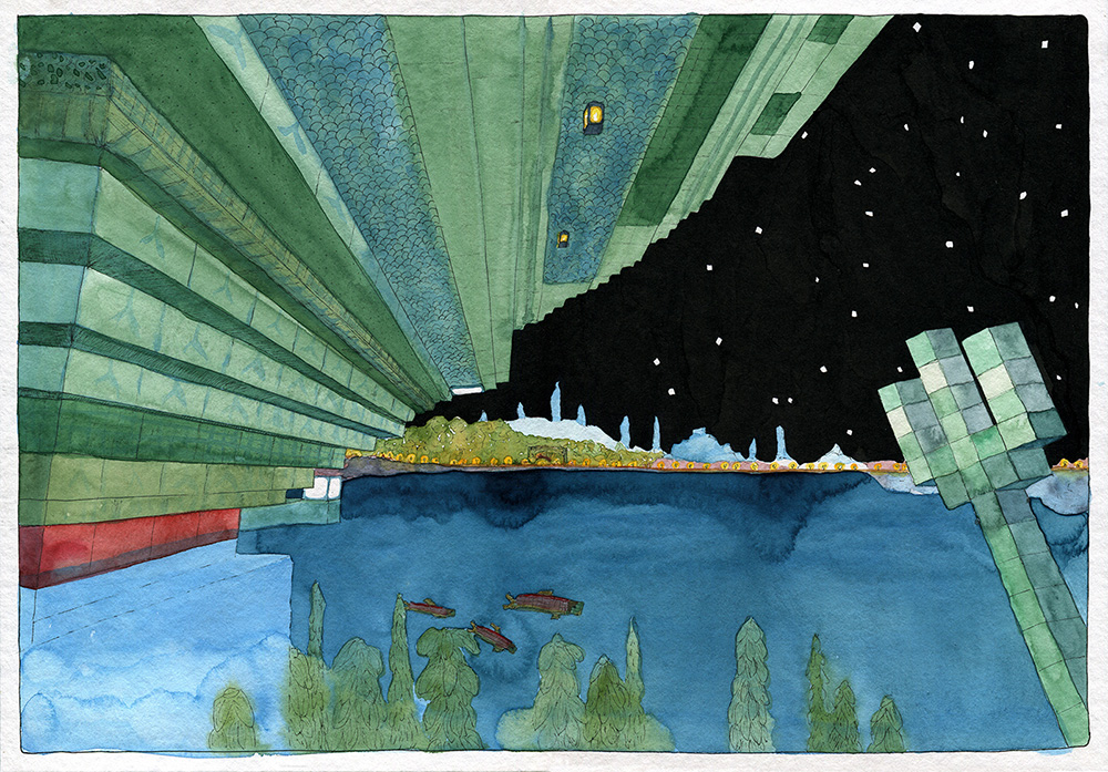 Noční hlídka – obraz do tmy