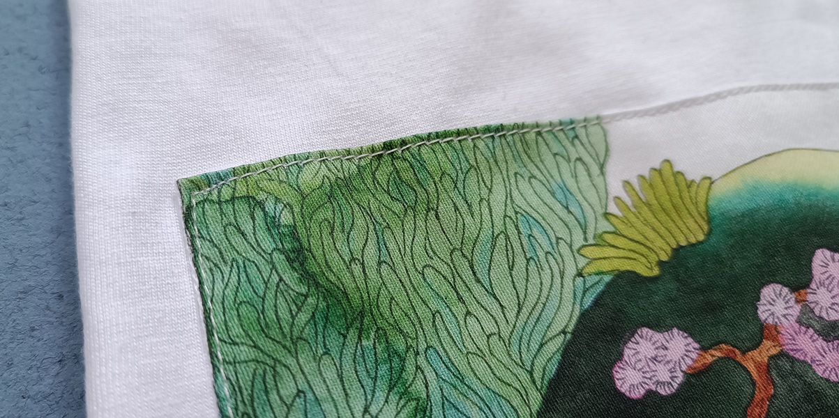 bavlněné tričko „Kotoba”