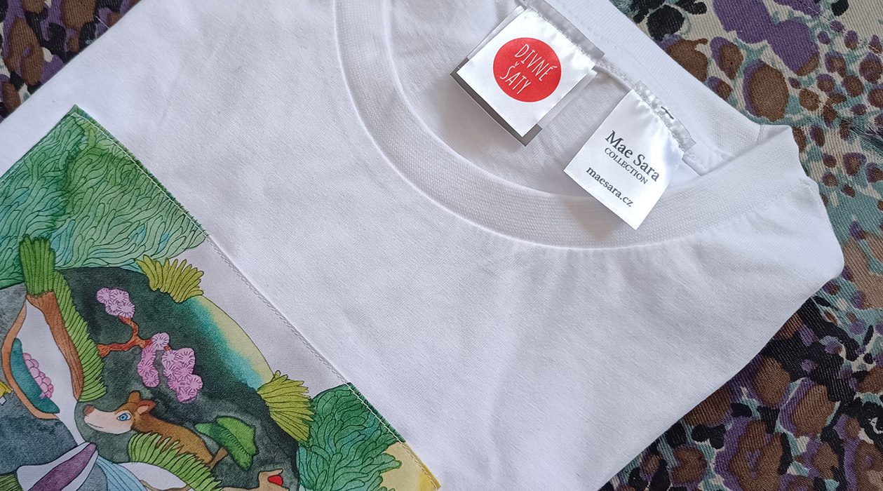 bavlněné tričko „Kotoba”