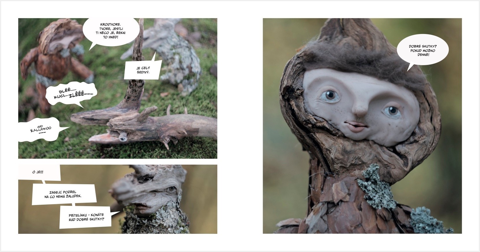 Potíže s Mirečkem aneb příběh z lesních tišin