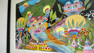 Pluju kolem jabloní