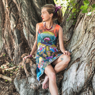 šaty „UFO pilot”