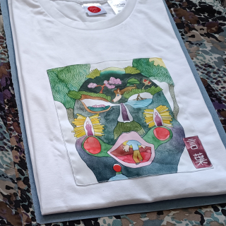 bavlněné tričko „Kotoba”